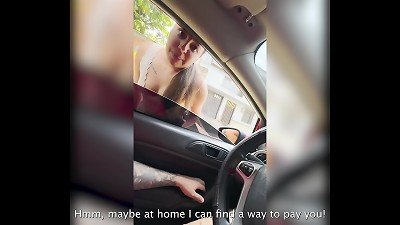 Unknown girl with no money asks me for the favor of taking her home...You can't imagine how she paid me!