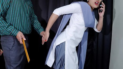 college girl Priya caught red transferred by educator to talking about fucky-fucky to bf