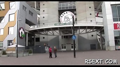 nice senior prostitute gets vulva ravaged rock hard from behind