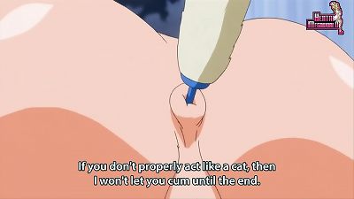 anime Uncensored Nekogirl Being penetrated in everyhole!  hentaimegaworld.com