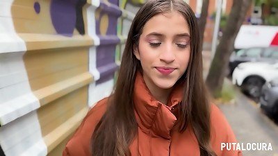 PutaLocura - diminutive Colombian youthfull woman Sofia Smith is caught by Torbe and they nail hard