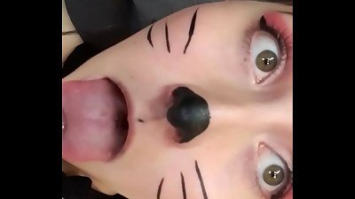 Colombiana teenager dog play