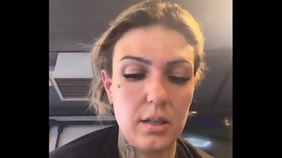 I went to the gym to instruct in my cow costume from Sexyshop! I was so horny, wanting some bodybuilder to grip my milk-filled tits!