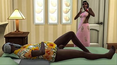 Indian step daughter sploogs into her dad nude in his apartment and determines to suck his man meat to drive away his sadness - desi teen ravage