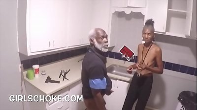 DOPE guy grandfather IS BACK GETTING HIS ebony schlong fellates
