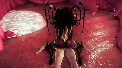 Kerrigan rides manstick point of view | Starcraft Parody