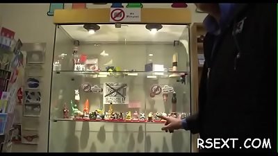 Pretty slim hooker gets nailed stiff in lots of poses