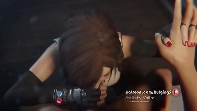 Tifa pov blowjob