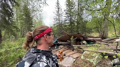 first Camping excursion in the Alaska Wilderness